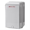 Бокс ABB FLY IP65 настенный 2/4М с дверцей серый - фото 25581