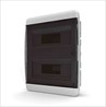 Щит встраиваемый Tekfor BVK 40-24-1 24 модуля черная дверца IP40 - фото 25592