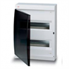 ABB Unibox Бокс навесной белый 24мод. с дымчатой дв. IP41 (с клеммным блоком) - фото 25675
