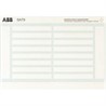 ABB SAT5 (240) Маркировка клейм. 9x5.2мм (1SNK900614R0000) - фото 26105