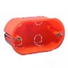 PlastElectro Коробка установочная 1-я для полых стен D100(83)х65,метал.лапки,увелич.фланец, IP20 - фото 26616