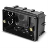 PlastElectro Коробка установочная 1-я скрытой проводки 100х60(83)х50, IP20 - фото 26618