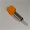 Наконечник штыревой втулочный изолированный (НШВИ F-12мм) 2х4мм² (TE-4012) оранжевый REXANT - фото 26805
