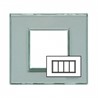LND4804KR Bticino LivingLight Рамка прямоугольная. 4 модуля. цвет Kristall - фото 28334