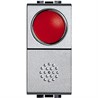 NT4038R Bticino Кнопка 10А. 1P-NО индикатор с красным рассеивателем - фото 28482