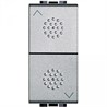 NT4037 Bticino Кнопка 10А. двойная с блокировкой. 1P-NО 1P-NО - фото 28530