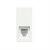 Bticino Axolute White Розетка телефон RJ11 2 мод HD4258C11D - фото 28545