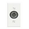 Bticino Axolute White Розетка TV оконечная 1 мод HD4202DC - фото 28570