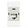 N4262C6 Bticino LivingLight Розетка RJ45. UTP. cat6. IDC110. цвет белый - фото 28676