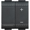 L4410N Bticino LivingLight. Светорегулятор 0-10В. цвет антрацит - фото 28837