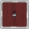 Wessen 59 Мореный дуб Розетка TV оконечная RTS-151-9-86 - фото 29090