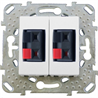 Schneider Electric Unica Белый Аудиорозетка 2-ая (MGU5.8787.18ZD) - фото 29240
