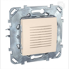 Schneider Electric Unica Бежевый Звонок 70 дБ/1м, 3 входа, 6 мелодий (MGU5.786.25ZD) - фото 29307