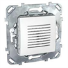 Schneider Electric Unica Белый Звонок 70 дБ/1м, 3 входа, 6 мелодий (MGU5.786.18ZD) - фото 29308