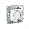 Schneider Electric Unica Белый Регулятор теплого пола 10А, с датчиком (без функц. откл.) (MGU5.503.18ZD) - фото 29311