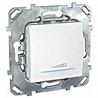 Schneider Electric Unica Белый Светорегулятор нажимной 20-350W универсальный (MGU5.515.18ZD) - фото 29317