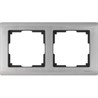 Рамка Werkel Metallic 2 поста WL02-Frame-02 глянцевый никель - фото 29677