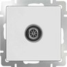 ТВ-розетка оконечная Werkel WL01-TV белая - фото 29700