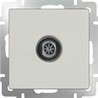 ТВ розетка оконечная Werkel WL03-TV-ivory слоновая кость - фото 29717
