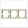 Рамка Werkel Metallic 3 поста WL02-Frame-03 глянцевый никель - фото 29744