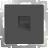 Розетка Ethernet RJ-45 Werkel WL07-RJ-45 серо-коричневый - фото 29770