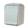 Переключатель одноклавишный наружный 10А 250V IP44 открытая установка Elso Aqua-Top белый - фото 29898
