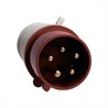 Электрическая кабельная вилка ЭКФ 16А 3P E IP44 014 ps-014-16-380 - фото 30510
