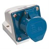 Розетка силовая стационарная IP44 32А 2P PE 220В TDM ELECTRIC - фото 30538