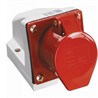 Розетка силовая стационарная IP44 32А 3P PE N 380В TDM ELECTRIC - фото 30543