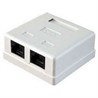 Компьютерная розетка -2*RJ-45 CAT5e REXANT - фото 33395
