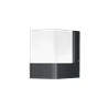 SMART OUTD WI-FI CUBE WALL RGBW/3000K DG (фасадн. БРА, 9,5W, 110x80x116, 450 lm)-LEDV - фото 43495