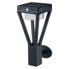 ENDURA LED STYLE SOLAR+SENSOR BOUQUET/6W/3000K/550Lm/Black 500mm IP44 - сад-парк. светильник LEDV - фото 43561