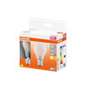 LEDSCLA100 10W/827 230VGL FR E27 Экопак1X2лампы OSRAM - филамент лампа - фото 48065