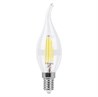 Лампа светодиодная Feron LB-59 Свеча на ветру E14 5W 230V 4000K - фото 48940