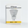 Лампа светодиодная Feron LB-271 MR11 G5.3 3W 230V 2700K - фото 48976