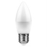 Лампа светодиодная Feron LB-97 Свеча E27 7W 175-265V 2700K - фото 49033