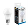 Лампа светодиодная Feron LB-91 Шар E27 7W 175-265V 6400K - фото 49311