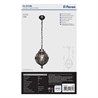 Светильник садово-парковый Feron PL3705  круглый на цепочке 60W 230V E27, черное золото - фото 49836