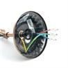 Светильник садово-парковый Feron PL3705  круглый на цепочке 60W 230V E27, черное золото - фото 49839