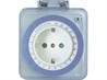 Розетка с таймером Feron TM31 суточная мощность 3500W/16A IP44 - фото 51298