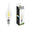 Лампа светодиодная Feron LB-67 Свеча на ветру E14 7W 230V 4000K - фото 51811