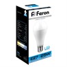 Лампа светодиодная Feron LB-100 Шар E27 25W 175-265V 6400K - фото 51923