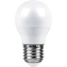 Лампа светодиодная Feron LB-550 Шарик E27 9W 175-265V 2700K - фото 52025