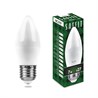 Лампа светодиодная SAFFIT SBC3707 Свеча E27 7W 230V 4000K - фото 52228