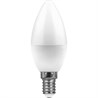 Лампа светодиодная Feron LB-570 Свеча E14 9W 175-265V 4000K - фото 52357