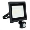 Светодиодный прожектор SAFFIT с выносным датчиком SFL80-50 IP65 50W 6400K черный - фото 52975