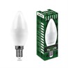 Лампа светодиодная SAFFIT SBC3709 Свеча E14 9W 230V 2700K - фото 53092