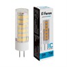 Лампа светодиодная Feron LB-433 G4 7W 175-265V 6400K - фото 53493