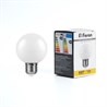 Лампа светодиодная Feron LB-37 Шарик матовый E27 1W 230V 2700K - фото 53962