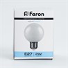 Лампа светодиодная Feron LB-371 Шар E27 3W 230V 6400K матовый - фото 54884
